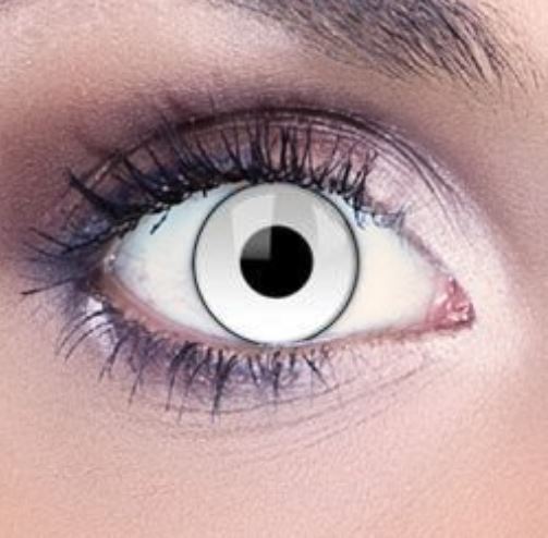 White Out Contact Lenses